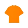 Balenciaga para hombre, temporada otoño-invierno 2021, HI MY NAME IS, corte ancho, estampado de letras, tejido retro, manga corta, naranja, 661715TKVH57513