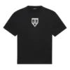 Balenciaga para hombre, temporada primavera-verano 2021, estampado, cuello redondo, manga corta, negro, 651795TKV771070