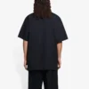 Balenciaga para hombre, temporada primavera-verano 2021, estampado, cuello redondo, manga corta, negro, 651795TKV771070