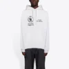 Balenciaga para hombre, temporada primavera-verano 2021, estilo casual, gris claro, 600583TJVK41167
