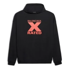 Balenciaga para hombre X-Rated negro, rojo y negro 620973TIVA81076