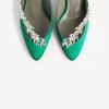 Balenciaga para mujer | Mules de Manolo Blahnik en color hierba