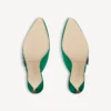 Balenciaga para mujer | Mules de Manolo Blahnik en color hierba