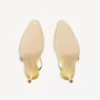 Balenciaga para mujer | Sandalias de talón abierto de Manolo Blahnik en color lima Balenciaga para mujer | Sandalias de talón abierto de Manolo Blahnik en color lima