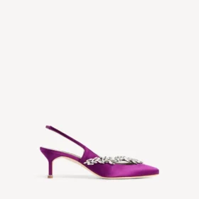 balenciaga para mujer sandalias de taln abierto de manolo blahnik en violeta 1 280x280 - Balenciaga para mujer | Sandalias de tal&oacute;n abierto de Manolo Blahnik en violeta