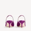 Balenciaga para mujer | Sandalias de talón abierto de Manolo Blahnik en violeta