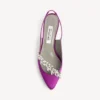 Balenciaga para mujer | Sandalias de talón abierto de Manolo Blahnik en violeta