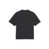 Balenciaga Retro Knit BB Paris Printing para hombre, versión de manga corta, negro 594579TGV601000