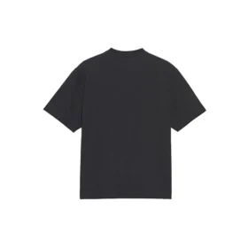 Balenciaga Retro Knit BB Paris Printing para hombre, versión de manga corta, negro 594579TGV601000