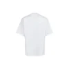 Balenciaga SS21 para hombre, camiseta de manga corta con la palabra «Word», color blanco, 641613TJVI59040