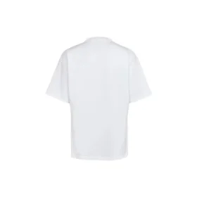 Balenciaga SS21 para hombre, camiseta de manga corta con la palabra «Word», color blanco, 641613TJVI59040 Balenciaga SS21 para hombre, camiseta de manga corta con la palabra «Word», color blanco, 641613TJVI59040