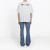 Balenciaga Tech de manga corta para hombre, blanco 556133TDV209000