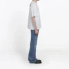 Balenciaga Tech de manga corta para hombre, blanco 556133TDV209000