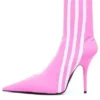 Balenciaga x adidas Originals Botines Knife de 110 mm «Rosa» 724073W2ES15090