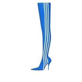 Balenciaga x adidas Originals Botines por encima de la rodilla «Knife» «Azul» 724074W2ES14090