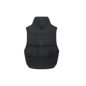 Balenciaga x Gucci The Hacker Project: chaleco acolchado «Hacker Cocoon» «Negro» 681884TLO531269