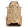 Balenciaga x Gucci The Hacker Project Chaleco acolchado tipo capullo «Beige» 681884TLO539585