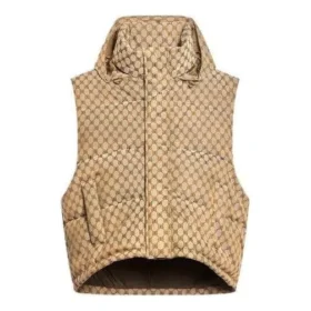 Balenciaga x Gucci The Hacker Project Chaleco acolchado tipo capullo «Beige» 681884TLO539585