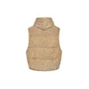 Balenciaga x Gucci The Hacker Project Chaleco acolchado tipo capullo «Beige» 681884TLO539585