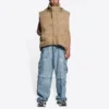 Balenciaga x Gucci The Hacker Project Chaleco acolchado tipo capullo «Beige» 681884TLO539585