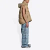 Balenciaga x Gucci The Hacker Project Chaleco acolchado tipo capullo «Beige» 681884TLO539585