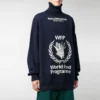 Balenciaga x Programa Mundial de Alimentos: Suéter «Navy White» 542703T15074177