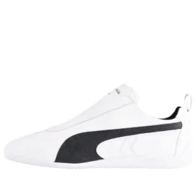 Balenciaga x Puma Speedcat de cuero «Blanco Negro» 847148WSDSB9010