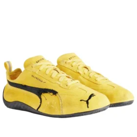 Balenciaga x Puma Speedcat Suede «Distressed Yellow Black» 847146WSDSD7010