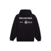 Balenciaga x WFP Crossover para hombre, negro 600583THV831000