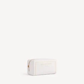 Bolsa cosmética para perfumes en blanco marfil Dix