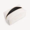 Bolsa cosmética para perfumes en blanco marfil Dix