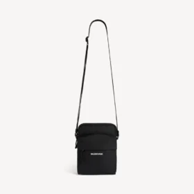 Bolsa cruzada Explorer para hombre en negro