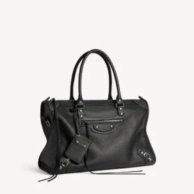 Bolsa de viaje de negocios Le City para hombre, grande, en negro