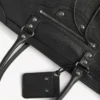 Bolsa de viaje de negocios Le City para hombre, grande, en negro Bolsa de viaje de negocios Le City para hombre, grande, en negro