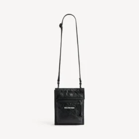Bolsa Explorer para hombre con correa, pequeña, en negro