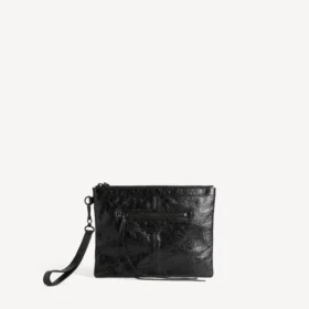 Bolsa Le City para hombre en negro