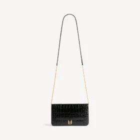 Bolsa para celular de mujer con forma de Hourglass en negro