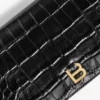 Bolsa para celular de mujer con forma de Hourglass en negro Bolsa para celular de mujer con forma de Hourglass en negro