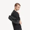 Bolso bandolera pequeño para hombre «Superbusy» en negro