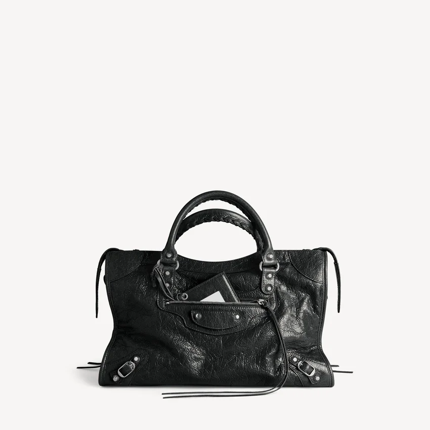 Bolso City mediano en negro Bolso City mediano en negro