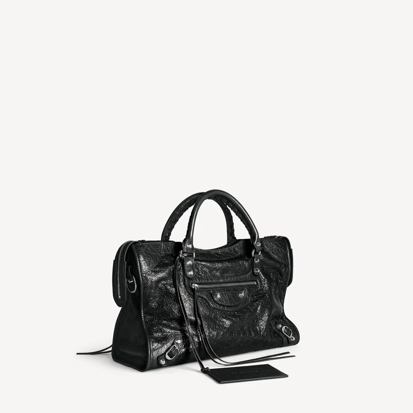 Bolso City mediano en negro Bolso City mediano en negro