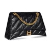 Bolso Crush mediano acolchado «Negro» 716393210J11000