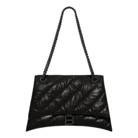 Bolso Crush mediano con cadena y diseño acolchado «Negro» 716393210IY1000