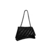 Bolso Crush mediano con cadena y diseño acolchado «Negro» 716393210IY1000
