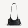 Bolso cruzado de múltiples bolsillos Le City para hombre, mediano, en negro Bolso cruzado de múltiples bolsillos Le City para hombre, mediano, en negro