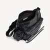 Bolso cruzado de múltiples bolsillos Le City para hombre, mediano, en negro Bolso cruzado de múltiples bolsillos Le City para hombre, mediano, en negro