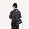 Bolso cruzado de múltiples bolsillos Le City para hombre, mediano, en negro Bolso cruzado de múltiples bolsillos Le City para hombre, mediano, en negro