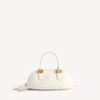 Bolso de boliche Bolero para mujer, modelo mini, en color crema Bolso de boliche Bolero para mujer, modelo mini, en color crema