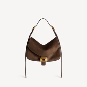 Bolso de hombro Clicca mediano para mujer en color muscade