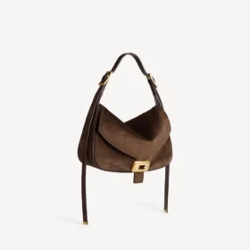 Bolso de hombro Clicca mediano para mujer en color muscade